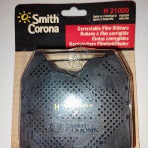 Sealed 2-Pk. Smith Corona Black Correction Film Ribbon H21000